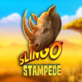 Bingo logo of Slingo Stampede from Slingo at Best Bingo